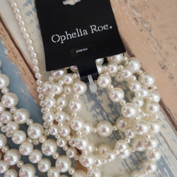 NWT Ophelia Roe pearl bracelet and necklace set - Picture 2 of 7